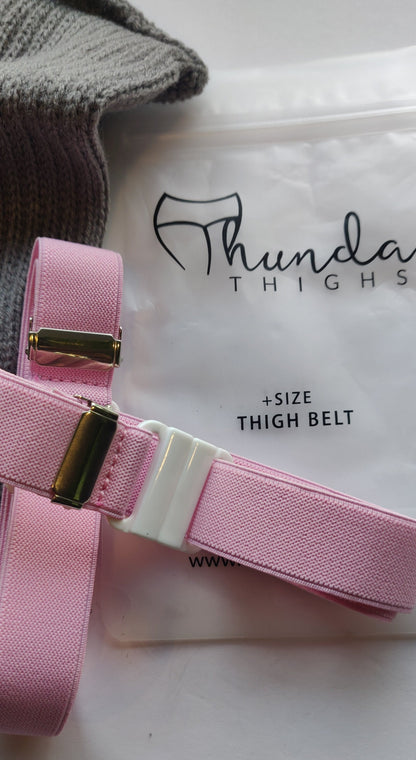 Women's Pink Thigh Belt