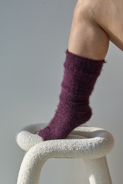 Thunda Slouch - Mohair - Dark Purple