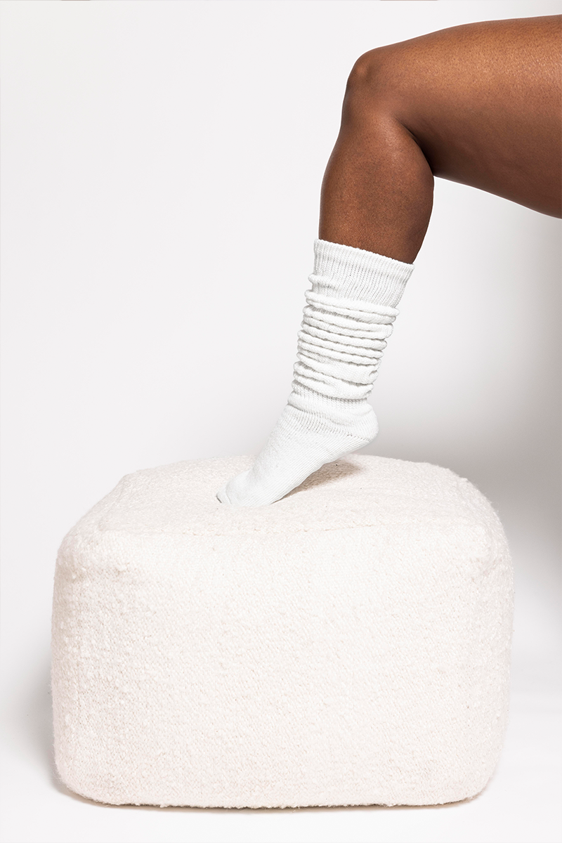Thunda Slouch - White