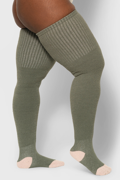 Juniper Thigh High Socks 